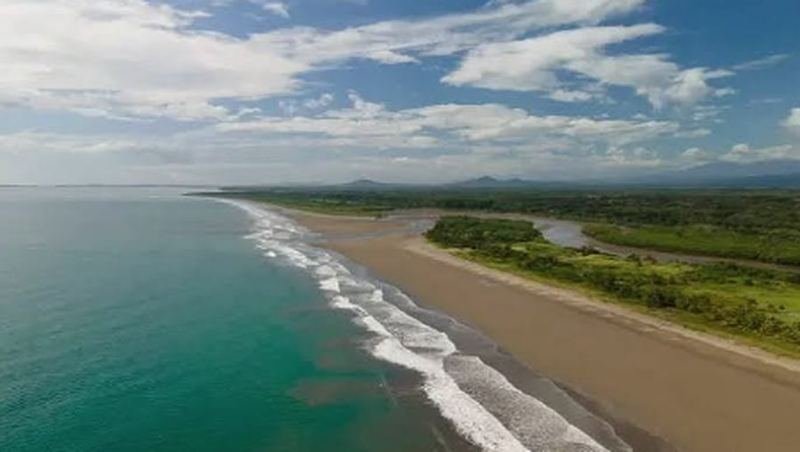 Las Lajas beach on the Pacific coast of Chiriquí